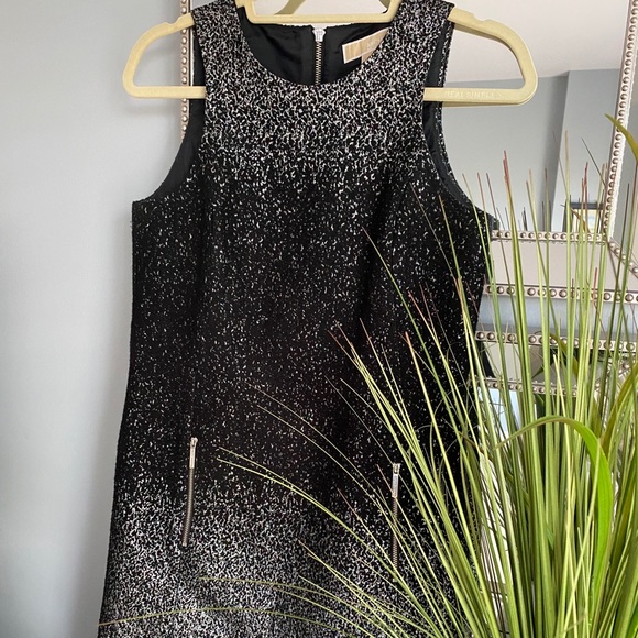 Michael Kors silver and black cocktail dress - Picture 1 of 4